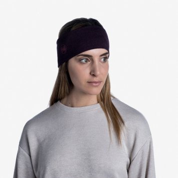Повязка Buff MW Wool Headband Solid Deep Purple 118173.603.10.00