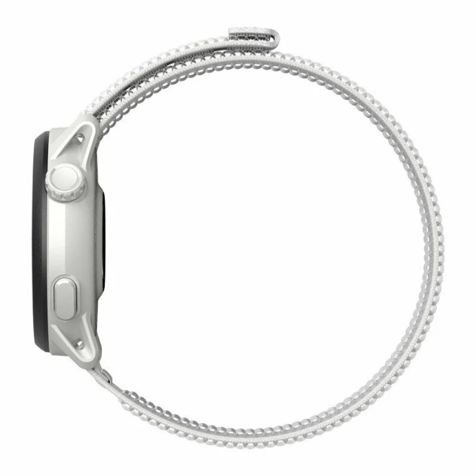 Пульсометр Coros Pace 3 Silicone Белый нейлоновый ремешок