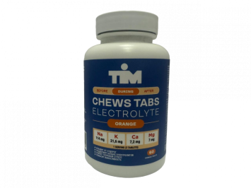 Жевательные солевые таблетки &quot;CHEWS TABS&quot; TIM (Апельсин) 60 таб.