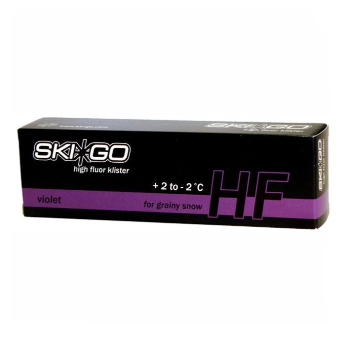 Клистер SKIGO HF Klister Violet (крупнозерн. снег, лед, наст) +2/-2 60 гр.