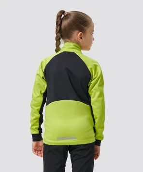 Тренировочная куртка Nordski Jr. Core Lime/Black NSJ667180