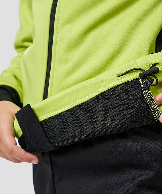 Тренировочная куртка Nordski Jr. Core Lime/Black NSJ667180