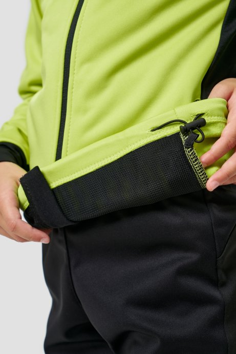 Тренировочная куртка Nordski Jr. Core Lime/Black NSJ667180