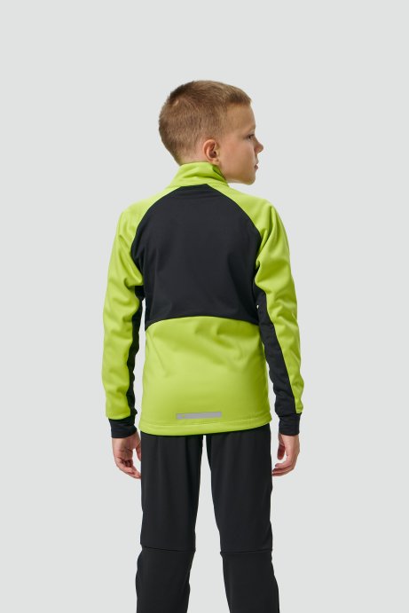 Тренировочная куртка Nordski Jr. Core Lime/Black NSJ667180