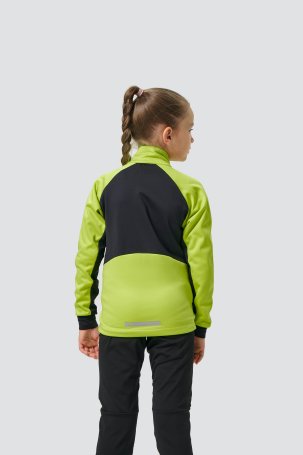 Тренировочная куртка Nordski Jr. Core Lime/Black NSJ667180