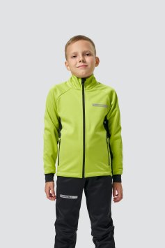 Тренировочная куртка Nordski Jr. Core Lime/Black NSJ667180