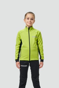 Тренировочная куртка Nordski Jr. Core Lime/Black NSJ667180