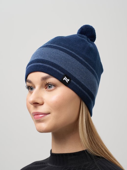 Шапка Nordski Tone Stripe Blue NSV767125