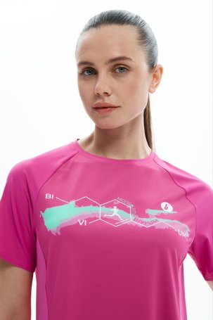 Футболка Bivium Тайм 2.0 жен. фуксия