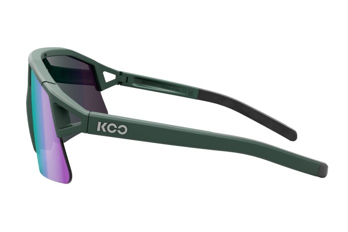 Очки солнцезащитные KOO HYPE ("зелёный лес" матовые / зеркальные зелёные) в Мурманске