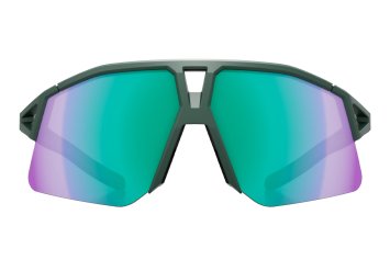 Очки солнцезащитные KOO HYPE ("зелёный лес" матовые / зеркальные зелёные)