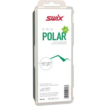 Парафин SWIX PS Polar, -14°C/-32°C, 180гр