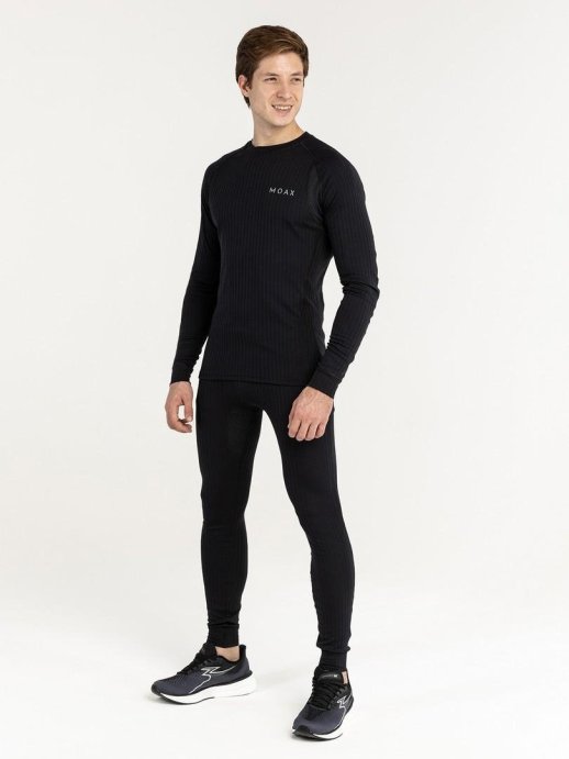 Термофутболка Moax Active Pro LS муж. MX114071/10000 черный
