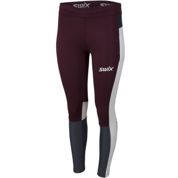Тайтсы SWIX Motion Premium жен. 41956/94303 тёмный баклажан