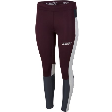 Тайтсы SWIX Motion Premium жен. 41956/94303 тёмный баклажан