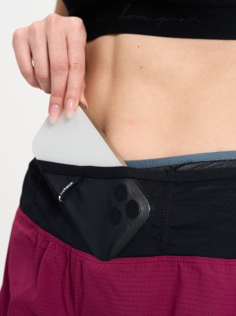 Шорты Bivium "Трейл" жен. бордов.