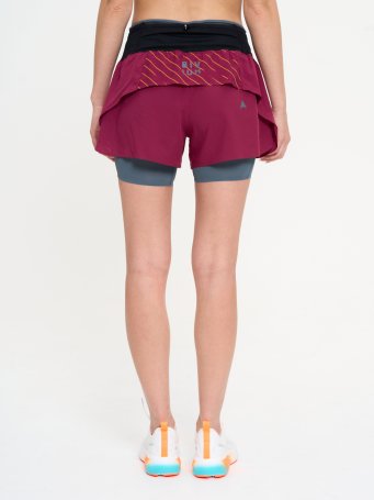 Шорты Bivium "Трейл" жен. бордов.