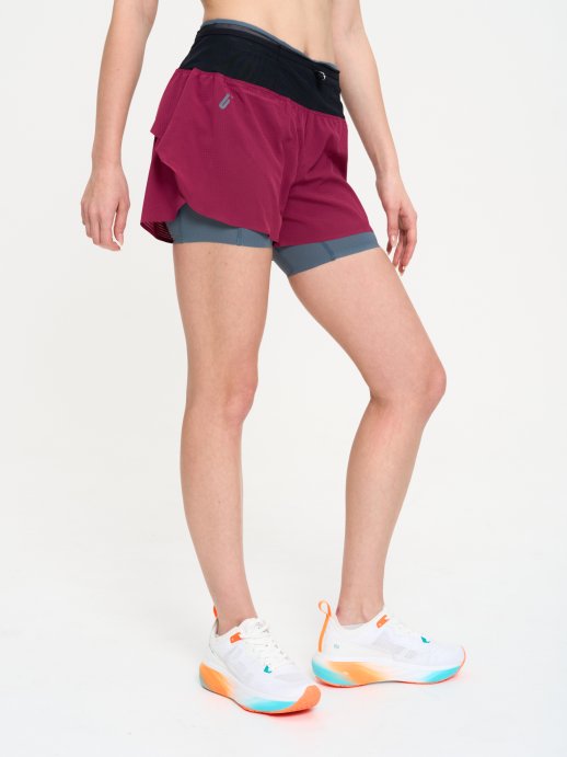 Шорты Bivium &quot;Трейл&quot; жен. бордов.