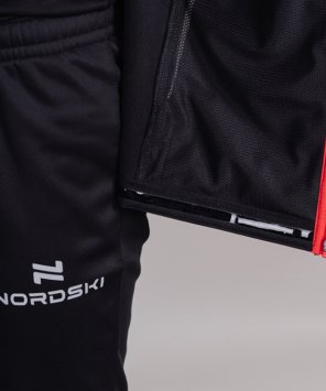 Куртка Nordski Base Black/Red NSM810910