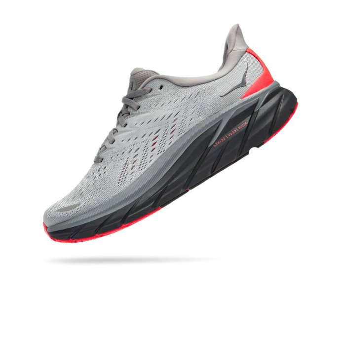 Кроссовки Hoka M CLIFTON 8 Sharkskin / Diva Pink в Твери