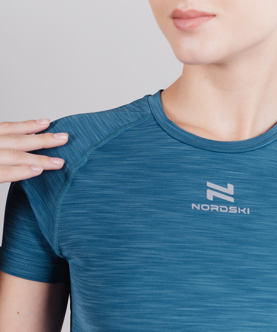 Футболка Nordski Pro Emerald W NSW421641 в Твери
