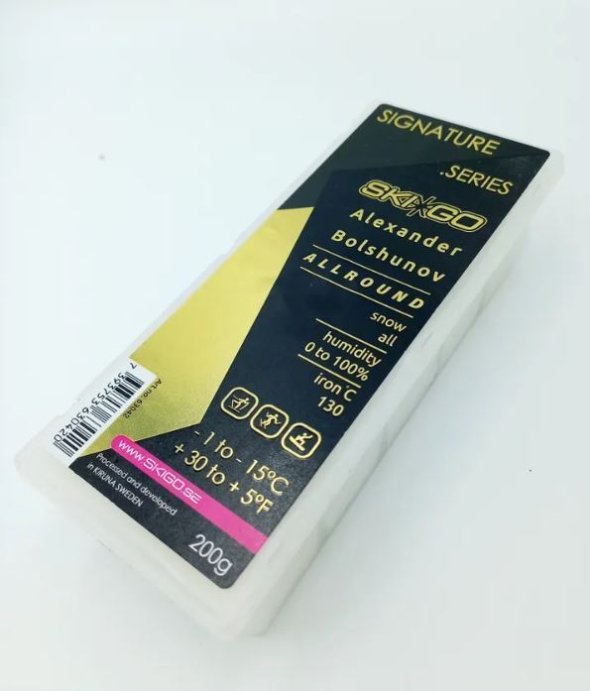 Парафин SKIGO HF Alexandr Bolshunov -1/-15 200 гр