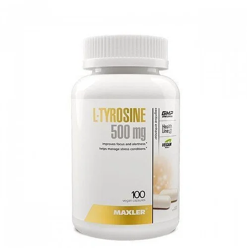 Тирозин MAXLER L-Tyrosine 500 мг 100 капс.