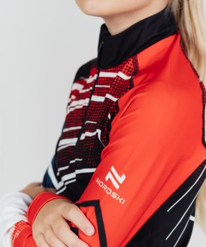 Гоночный костюм Nordski Jr.Pro Black/Red NSJ493190