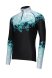 Гоночный костюм KV+ TORNADO 2 pieces suit black\turquoise 24V118.21