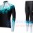 Гоночный костюм KV+ TORNADO 2 pieces suit black\turquoise 24V118.21