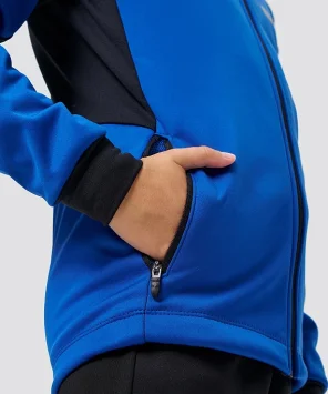 Тренировочная куртка Nordski Jr. Core True Blue/Black NSJ667898
