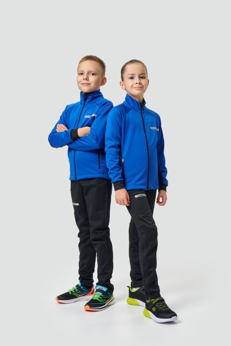 Тренировочная куртка Nordski Jr. Core True Blue/Black NSJ667898