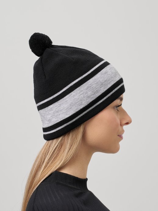 Шапка Nordski Tone Stripe Black NSV767100