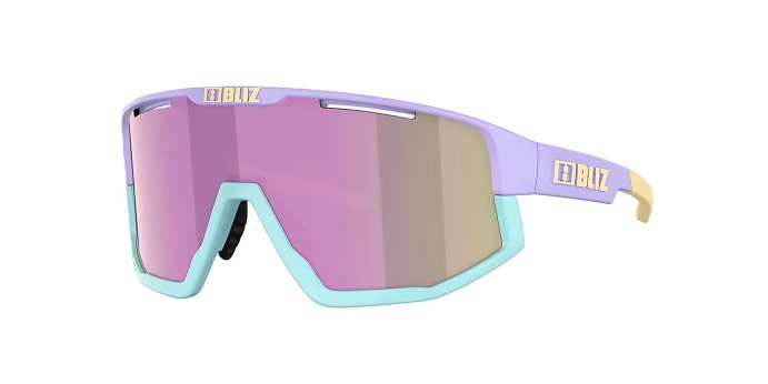 Очки Bliz Fusion Pastel Purple Yellow Logo/Brown Pink 0ZB7005_70050933 в Санкт-Петербурге