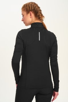 Лонгслив Bivium "Разминка" жен. черн.