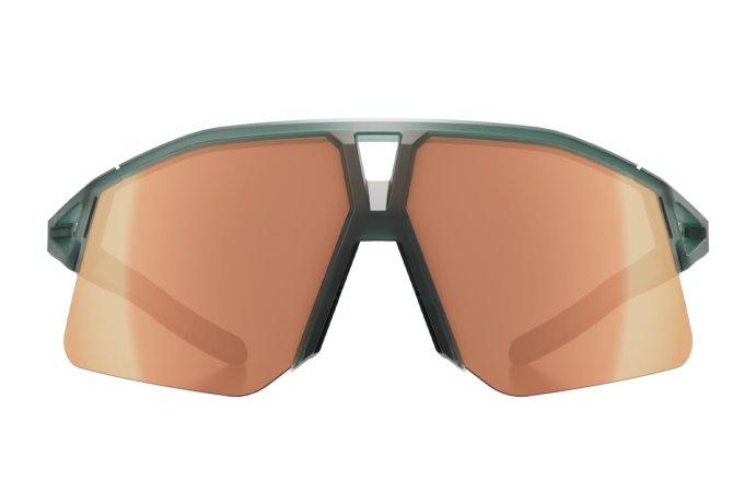 Очки солнцезащитные KOO HYPE (зелёные прозрачные матовые / зеркальные медные) в Мурманске