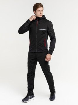 Костюм разминочный MOAX Dickson Wind муж. MX314221/10000_MX364221/10000 черный