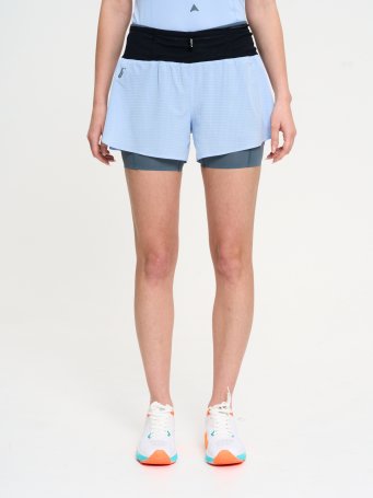 Шорты Bivium "Трейл" жен. голуб.