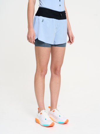 Шорты Bivium "Трейл" жен. голуб.