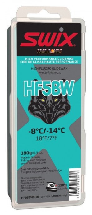 Парафин SWIX HF5BWX -8/-14 180гр