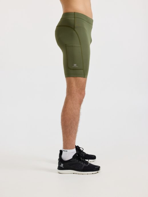 Шорты обтягивающие Nordski Run 2.0 Olive NSM392425