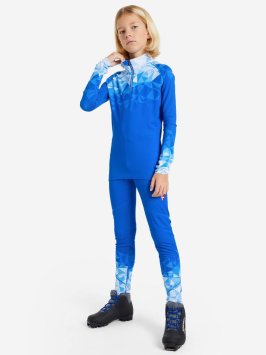 Гоночный костюм KV+ TORNADO 2 pieces suit blue\white, JL 23V118.20J