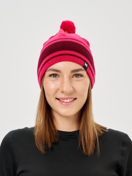 Шапка Nordski Tone Stripe Pink NSV767937