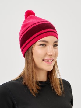 Шапка Nordski Tone Stripe Pink NSV767937