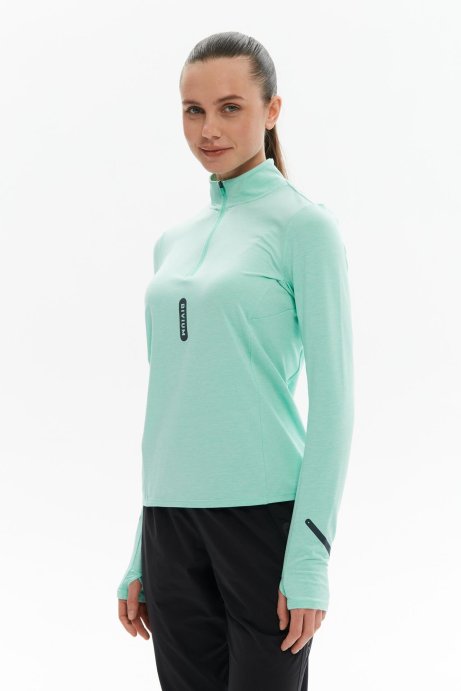 Лонгслив Bivium Разминка 2.0 жен. ментоловый в Нижнем Новгороде