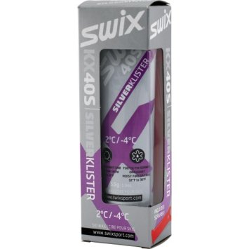 Клистер SWIX KX40S Silver со скребком, -4C/+2C