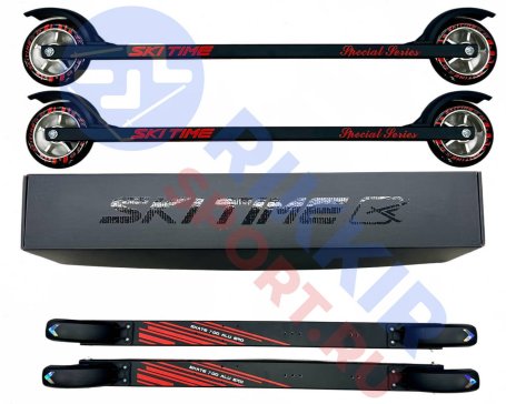 Лыжероллеры SKI TIME SK100 NEW Black/Red 620 (2,75)