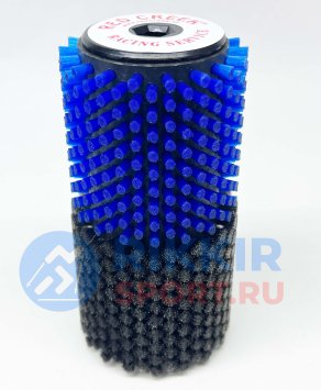 Роторная щетка RED CREEK 175 STEEL ULTRAFINE STR/BLUE NYLON 140мм