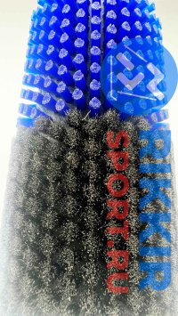 Роторная щетка RED CREEK 175 STEEL ULTRAFINE STR/BLUE NYLON 140мм