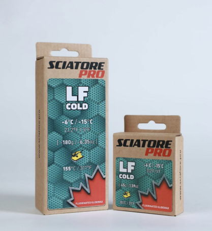 Парафин SCIATORE Pro LF COLD (св.зеленый) -6/-15 180 гр